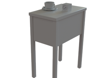 IKEA nordli bedside table