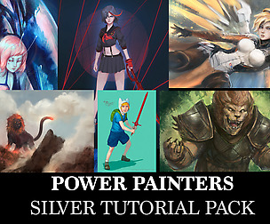 POWER PAINTERS - SILVER TUTORIAL PACK