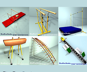 gymnastic equipment collection
