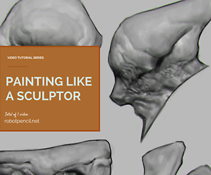 Painting like a Sculptor