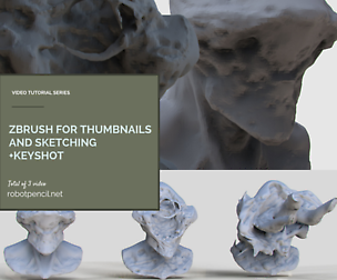 zBrush for Thumbnails & Sketching