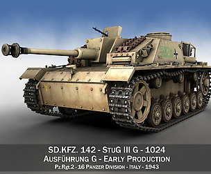 StuG III - Ausf.G - 1024 - Early Production