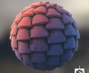 Stylized Roof Tile