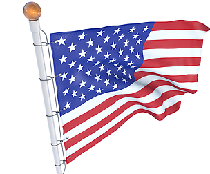 Flag USA animated