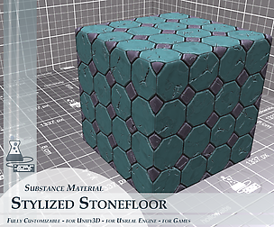 Stylized Stone Floor
