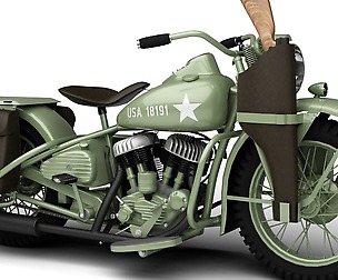 Harley-Davidson WLA 1942 WWII