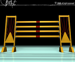Horse Jump yellow