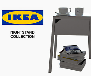 IKEA nightstands collection