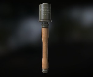 German Stick Grenade