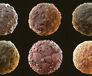 "Ground" - Pack of 13 PBR Materials