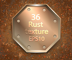 36 vector rust texture