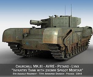 Churchill MK.III AVRE - Lynx