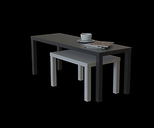 IKEA lack nesting table