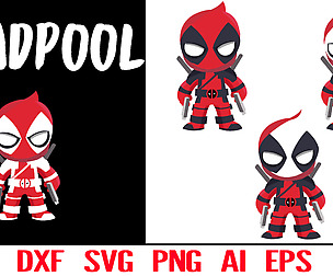 Deadpool AI| Deadpool vector |Marvel |Deadpool Eps