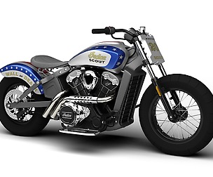 Indian Scout Wall of Death 2015