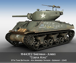 M4A3E2 - Sherman Jumbo - Cobra King