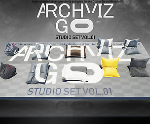 Oculus GO - Studio VOL.01HD [UE4] VR Assets