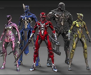 Power Rangers Remake Zbrush/Keyshot Tutorial