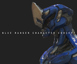 BLUE Ranger Remake Zbrush/Keyshot Tutorial