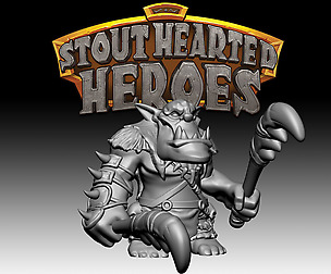 STOUT HEARTED HEROES - Orc Hunter