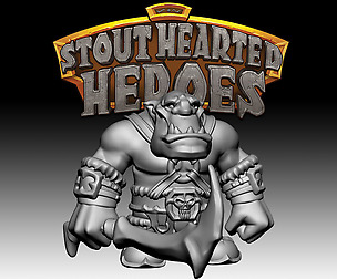 STOUT HEARTED HEROES - Orc Warrior