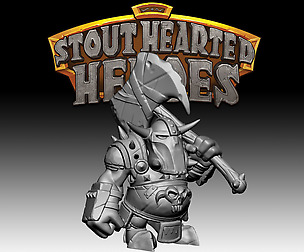STOUT HEARTED HEROES - Orc Warchief