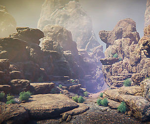 Western cliffs