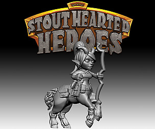 STOUT HEARTED HEROES - Centaur (female)