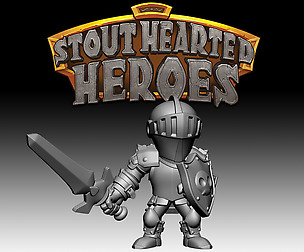 STOUT HEARTED HEROES CastleGuard: Swordsman