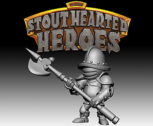 STOUT HEARTED HEROES CastleGuard: Pikeman