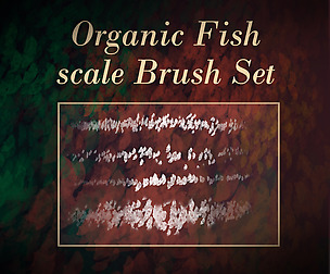Organic Fish Scale Brush