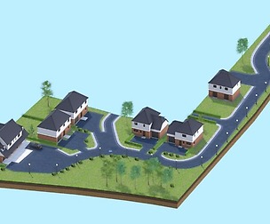 Housing estate of single-family houses VR