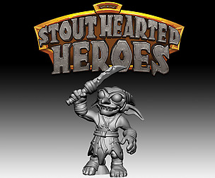 STOUT HEARTED HEROES - Goblin Drudge