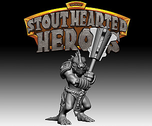 STOUT HEARTED HEROES - Lizardman Lord