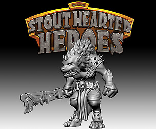 STOUT HEARTED HEROES - Gnoll Cleaver