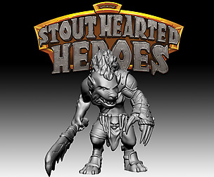 STOUT HEARTED HEROES - Gnoll Clawmaster