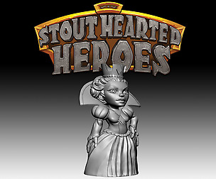 STOUT HEARTED HEROES - The Queen