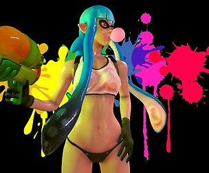 Ink Girl Splatoon