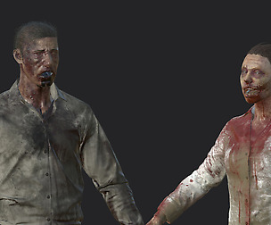 Zombies: Man&Woman