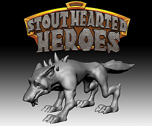 STOUT HEARTED HEROES - Dire Wolf