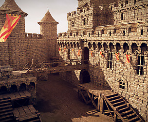 Medieval Stronghold Architecture
