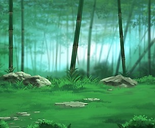 Parallax Bamboo Forest Background