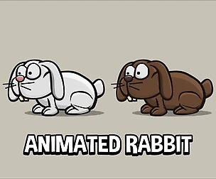 Animated rabbit