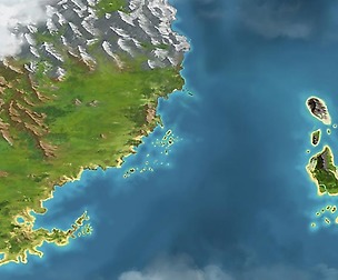 World Map - High quality, hand drawn