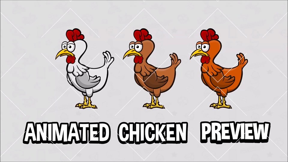 Animatable Chicken Animated chicken