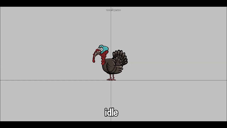 Animated turkey