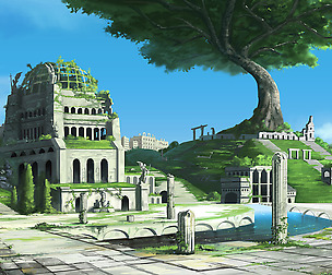 Ancient City - High Quality Parallax Background
