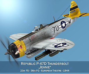 Republic P-47D Thunderbolt - Jeanie