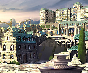 Old University City - Parallax Background