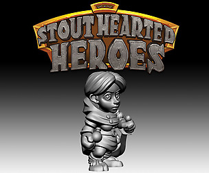 STOUT HEARTED HEROES - Halfling Burglar